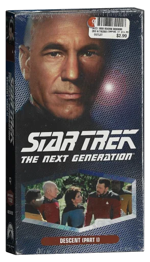 Star Trek: The Next Generation VHS, CBS