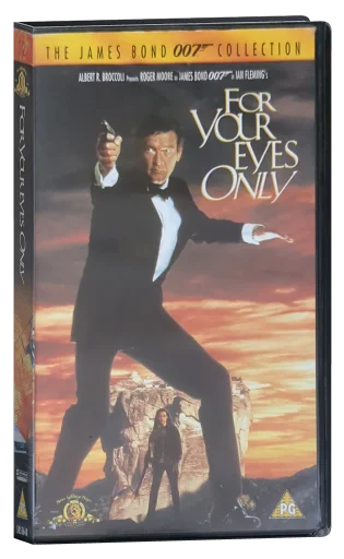 For Your Eyes Only VHS, Warner Home Video