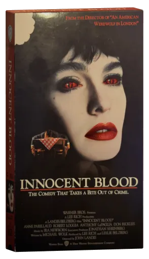Innocent Blood VHS, Warner Home Video