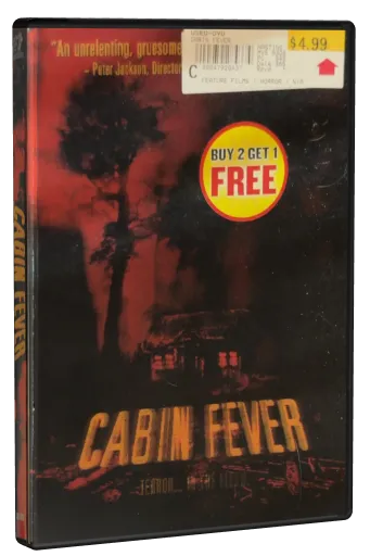 Cabin Fever DVD, Lionsgate