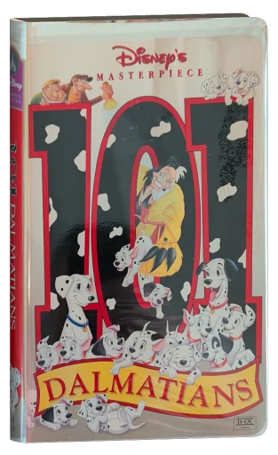One Hundred and One Dalmatians VHS, Buena Vista Home Entertainment