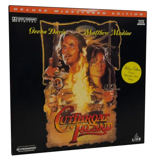 Cutthroat Island Laserdisc, LIVE Entertainment