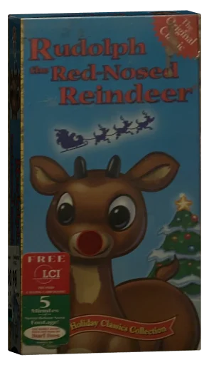 Rudolph the Red-Nosed Reindeer VHS, Sony Wonder