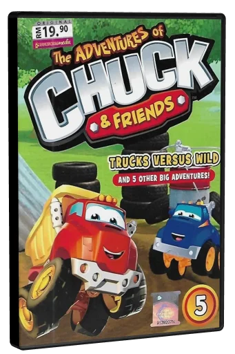 The Adventures of Chuck and Friends DVD cover