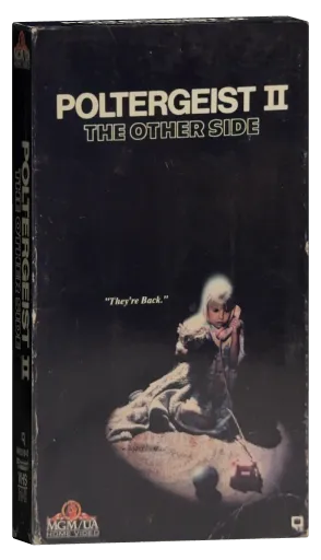 Poltergeist II: The Other Side VHS, MGM