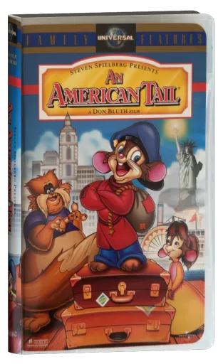 An American Tail VHS, Universal Studios