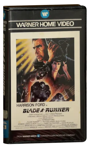 Blade Runner VHS, Warner Home Video