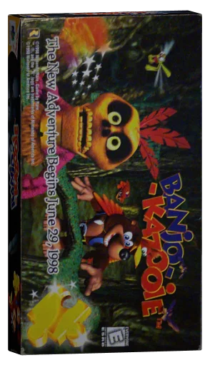 Banjo-Kazooie VHS cover