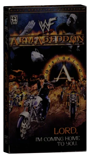 WWF Armageddon 2000 VHS cover