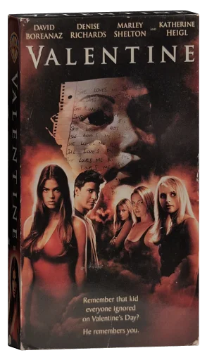 Valentine VHS, Warner Home Video