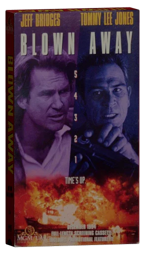 Blown Away VHS, MGM/UA Home Video