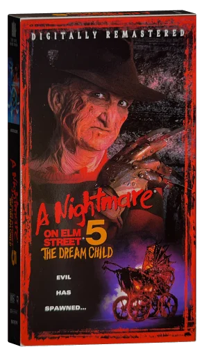 A Nightmare on Elm Street: The Dream Child VHS, New Line Home Video