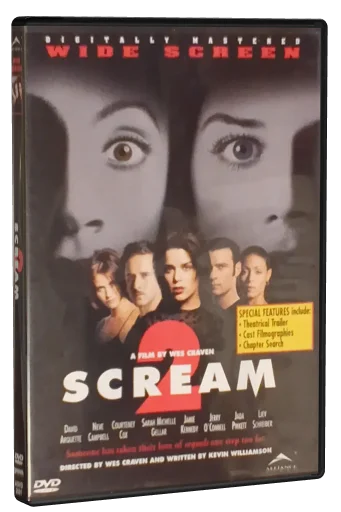 Scream 2 DVD, Alliance Releasing Home Video