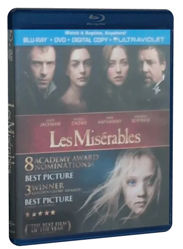 Les Misérables Blu-ray, Universal