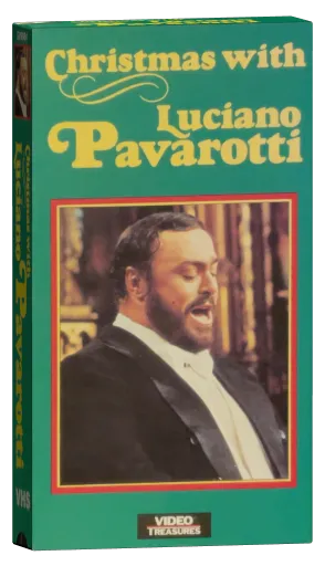 Christmas with Luciano Pavarotti VHS cover