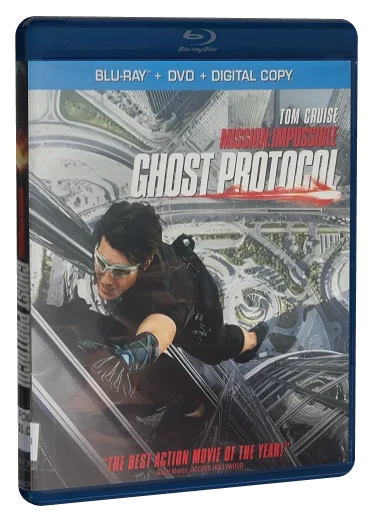 Mission: Impossible - Ghost Protocol Blu-ray, Paramount Pictures