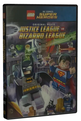 LEGO DC Comics Super Heroes: Justice League vs. Bizarro League DVD, Warner Home Video