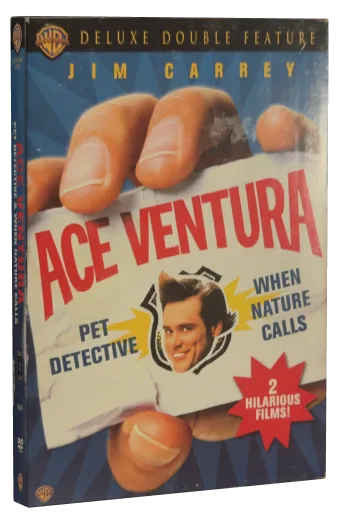 Ace Ventura Deluxe Double Feature DVD cover