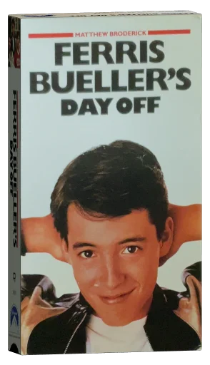 Ferris Bueller's Day Off VHS, Paramount Pictures