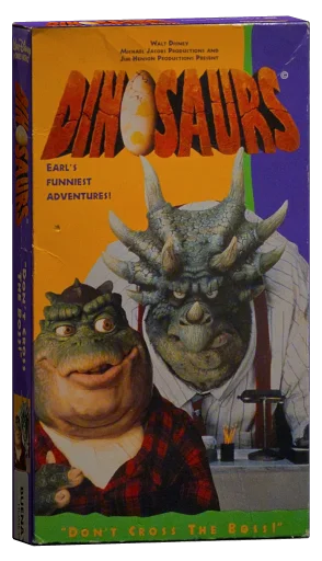 Dinosaurs VHS, Walt Disney Home Video
