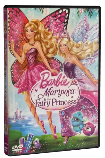 Barbie Mariposa & the Fairy Princess DVD cover