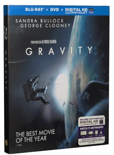 Gravity Blu-ray, Warner Bros.