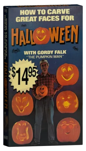 How To Carve Great Faces For Halloween with Gordy Falk "The Pumpkin Man" (1988)