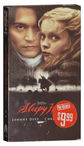 Sleepy Hollow VHS, CBS Paramount