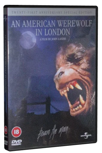 An American Werewolf in London DVD, Universal Studios Home Video