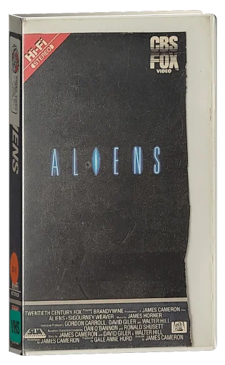 Aliens VHS, CBS Fox
