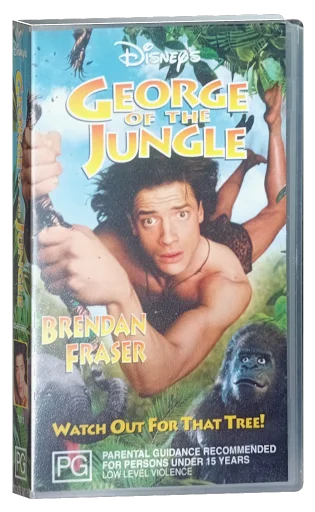 George of the Jungle VHS, Buena Vista Home Entertainment