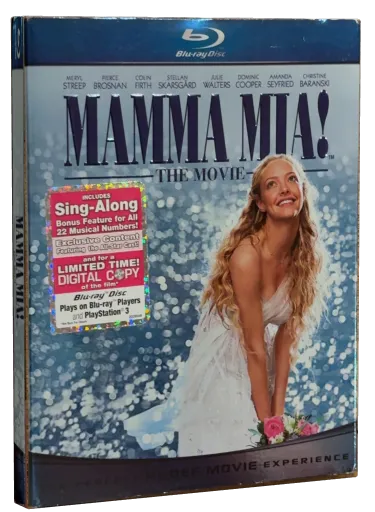 Mamma Mia! Blu-ray, Universal Studios Home Video