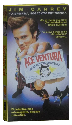 Ace Ventura: Pet Detective VHS, Warner Home Video
