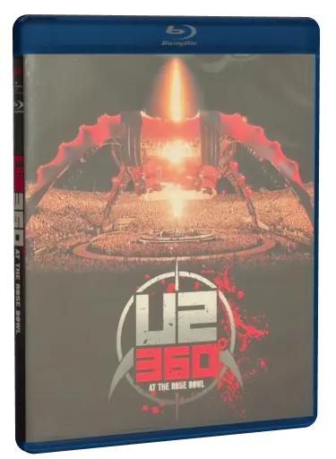 U2: 360° at the Rose Bowl Blu-ray cover
