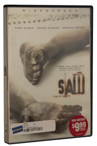 Saw DVD, Lions Gate Home Entertainment