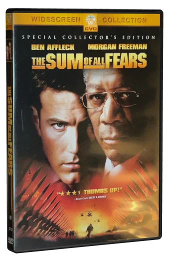 The Sum of All Fears DVD, Paramount