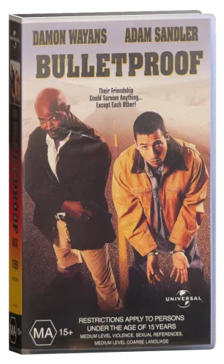 Bulletproof VHS cover