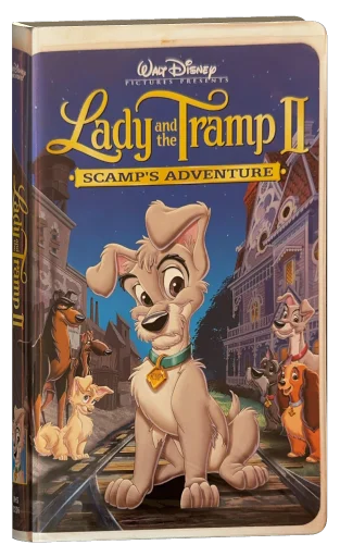 Lady and the Tramp II: Scamp's Adventure VHS, Buena Vista Home Entertainment