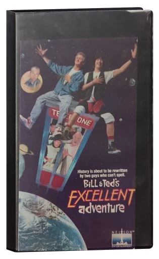 Bill & Ted's Excellent Adventure VHS, Orion Home Video