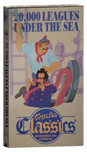 20,000 Leagues Under the Sea VHS cover