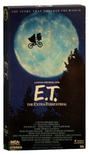 E.T. the Extra-Terrestrial VHS, MCA Home Video