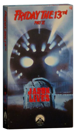 Jason Lives - Friday the 13th Part VI VHS, Paramount Pictures