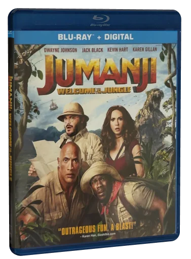 Jumanji: Welcome to the Jungle Blu-ray, Sony Pictures