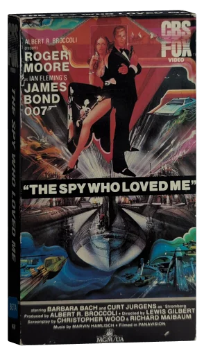 The Spy Who Loved Me Betamax, CBS/FOX Video