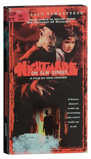 A Nightmare on Elm Street VHS, New Line Home Video