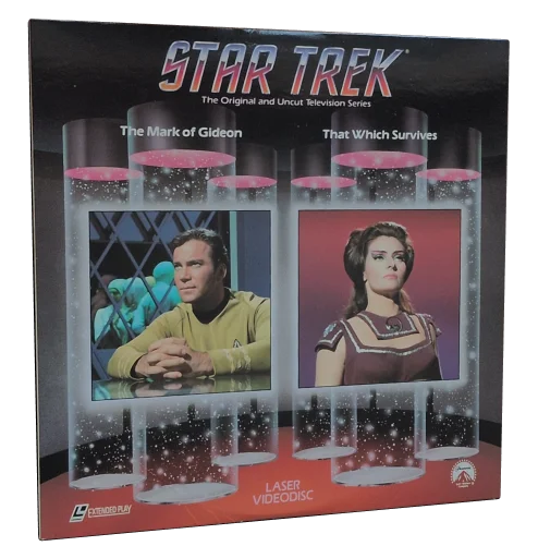 Star Trek Laserdisc cover