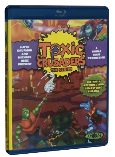 Toxic Crusaders The Series Blu-ray cover