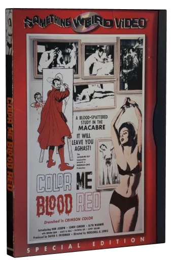 Color Me Blood Red DVD cover