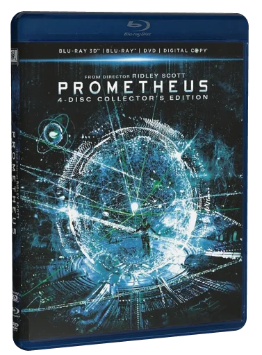 Prometheus Blu-ray, 20th Century Fox Home Entertainment