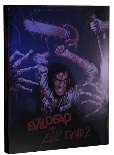 The Evil Dead 1 & 2 4K-UHD cover